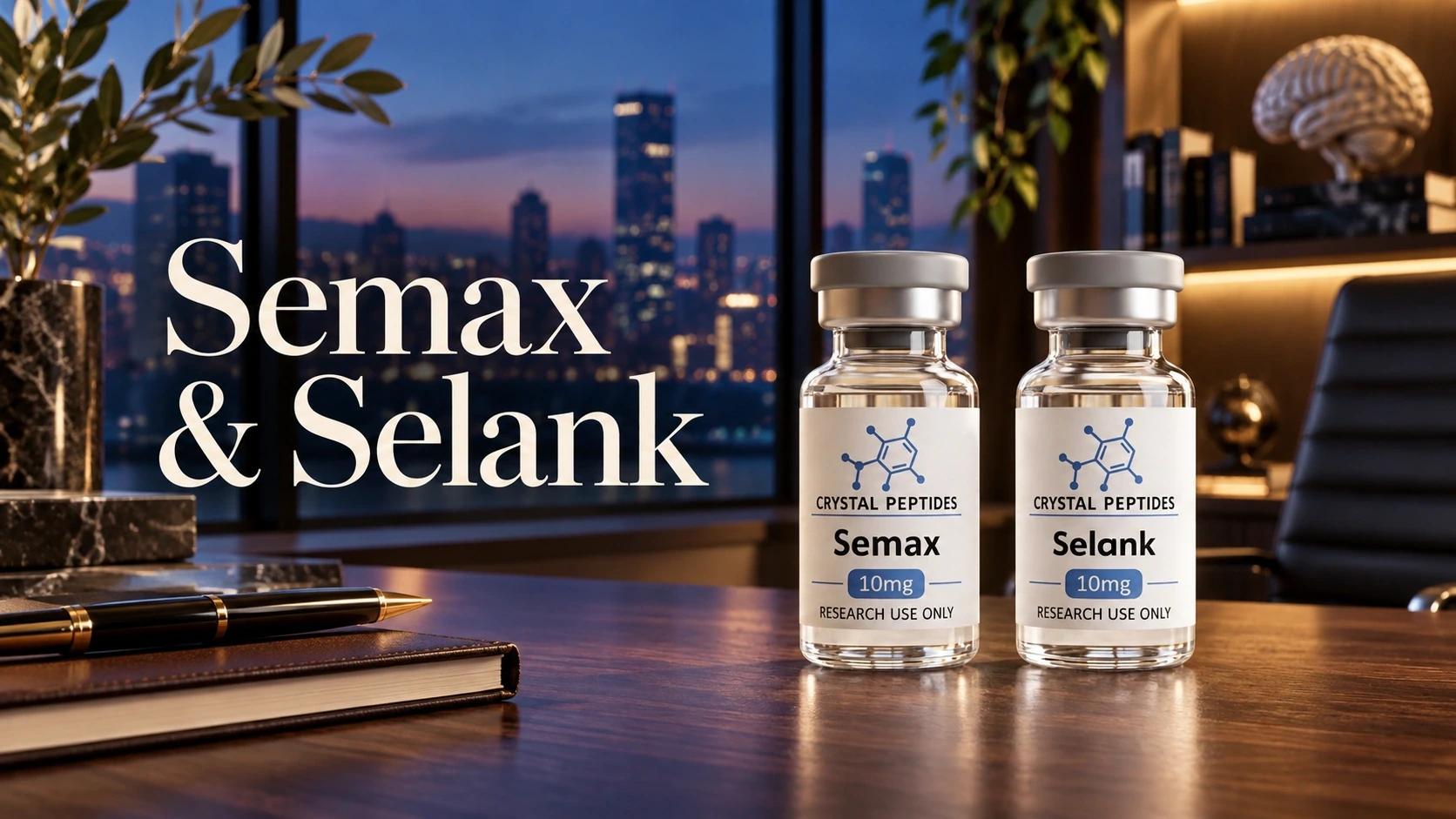 Semax e Selank: dois compostos, diferentes questões de investigação